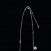 OLIO E ACETO Tanabata Special Collection Sterling Silver Rhodonite Beaded Pendant Necklace OLIO-OA13N39-YFC Silver/Pink Orange